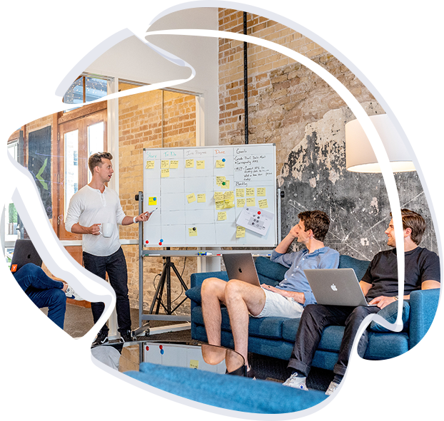 Loonietech team collaborating